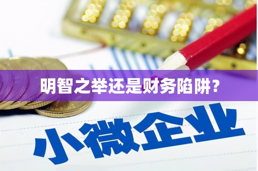 怀来明智之举还是财务陷阱？