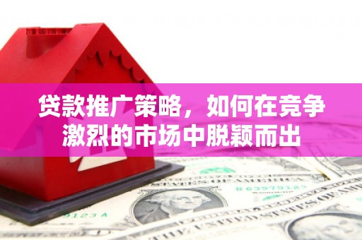 怀来贷款推广策略，如何在竞争激烈的市场中脱颖而出