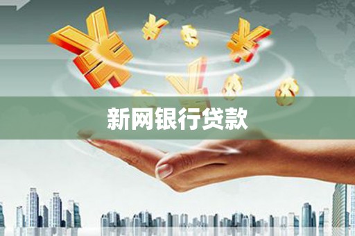 怀来新网银行贷款