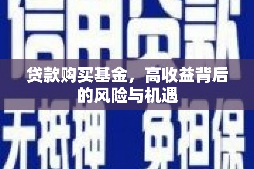 怀来贷款购买基金，高收益背后的风险与机遇