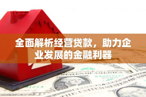 怀来全面解析经营贷款，助力企业发展的金融利器