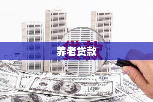 怀来养老贷款