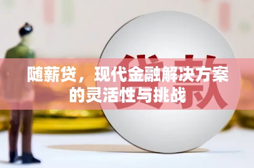 怀来随薪贷，现代金融解决方案的灵活性与挑战
