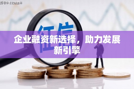 怀来企业融资新选择，助力发展新引擎