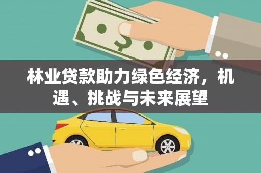 怀来林业贷款助力绿色经济，机遇、挑战与未来展望