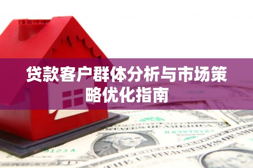 怀来贷款客户群体分析与市场策略优化指南
