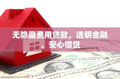 怀来无隐藏费用贷款，透明金融，安心借贷