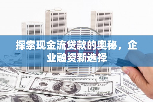 怀来探索现金流贷款的奥秘，企业融资新选择
