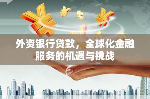 怀来外资银行贷款，全球化金融服务的机遇与挑战