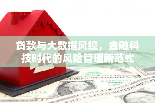 怀来贷款与大数据风控，金融科技时代的风险管理新范式