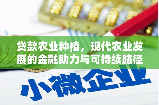 怀来贷款农业种植，现代农业发展的金融助力与可持续路径