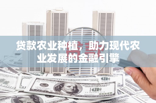 怀来贷款农业种植，助力现代农业发展的金融引擎