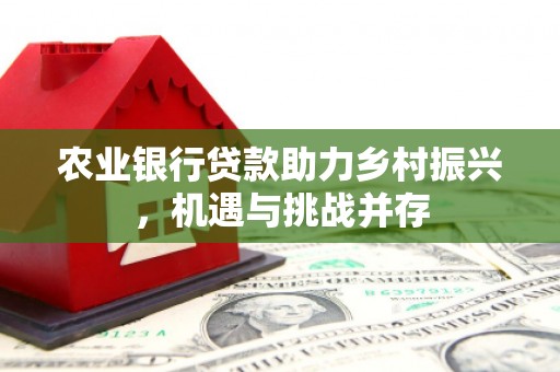 怀来农业银行贷款助力乡村振兴，机遇与挑战并存