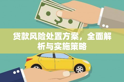 怀来贷款风险处置方案，全面解析与实施策略