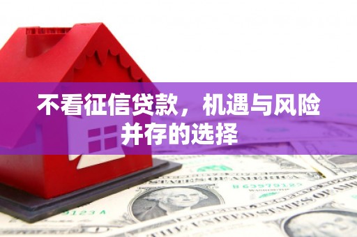 怀来不看征信贷款，机遇与风险并存的选择